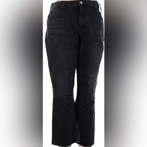 NWT: Abercrombie - Black “Kick Flare” Ultra High Rise Jeans